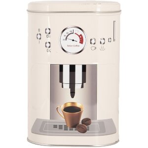 Clayre & Eef 6BL0141 Aufbewahrungsbox 2er-Set Beige Retro Eisen