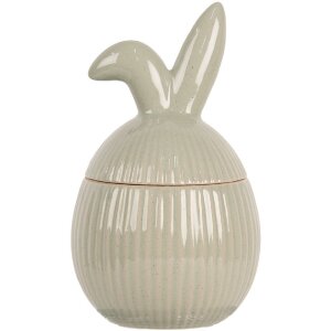 Clayre & Eef 6CE2013 Горшок для хранения керамический зеленый 10x10x16 см Стиль кантри