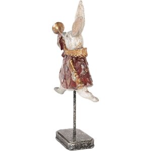 Clayre & Eef 6PR5493 Украшение Кролик белый красный...