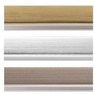 Walther Beyond Designrahmen 21x29,7 cm stahl silberne Innenkante Klarglas