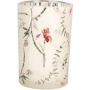 Clayre & Eef 6GL4979 Teelichthalter Glas Beige...