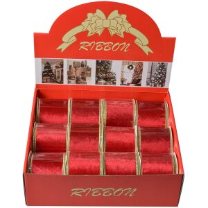 Clayre & Eef LI0128R Декоративная лента красный...