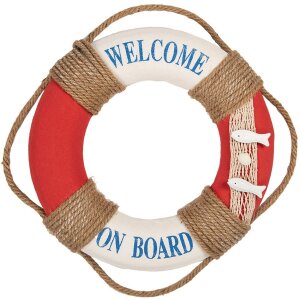 Clayre & Eef Decoration Lifebuoy Ø 37x7 см...