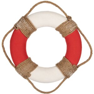 Clayre & Eef Decoration Lifebuoy Ø 37x7 см...