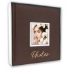 ZEP Фотоальбом Dante Brown 24x24 см 40 белых страниц с перфорацией окна