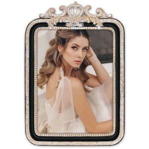 ZEP Poly Resin Picture Frame Queen 10x15 см Baroque Black...
