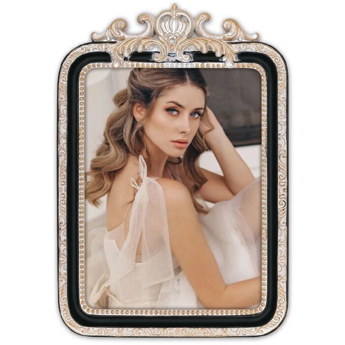 ZEP Poly Resin Picture Frame Queen 15x20 см Baroque Black Gold