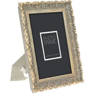 Фоторамка ZEP из полимерной смолы Valbonne 15x20 см серо-золотая