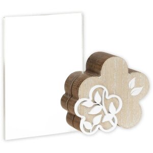 ZEP Акриловая и деревянная фоторамка Flora 10x15 см