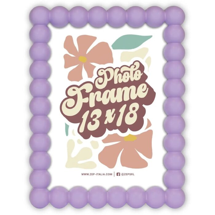 ZEP Деревянная фоторамка Pop Violet 10x15 см