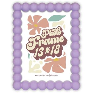 ZEP Деревянная фоторамка Pop Violet 13x18 см