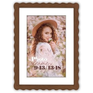 ZEP Деревянная фоторамка Lione Brown 13x18 см с...