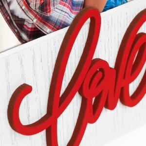 ZEP Деревянная фоторамка Gianna Red 10x15 см