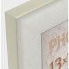 ZEP Bilderrahmen Colmar Weiß 15x20 cm Holzoptik mit Aufsteller