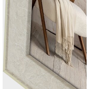 ZEP Bilderrahmen Colmar Grau 30x40 cm Polystyrol Holzoptik Wandaufhängung