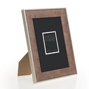 Фоторамка ZEP Colmar Brown 15x20 см вид дерева с подставкой из натурального стекла