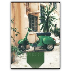 ZEP Вкладной альбом Poesia 40 фотографий 11x16 см мягкая обложка разные цвета