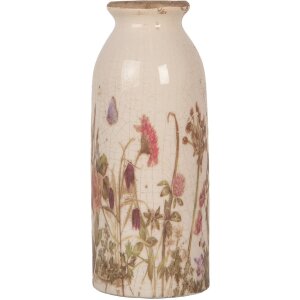 Clayre & Eef 6CE2029 Keramikvase Beige Rosa Grün...