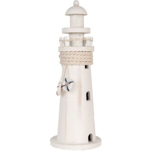 Clayre & Eef 6H2409 Декоративный маяк белый Ø...