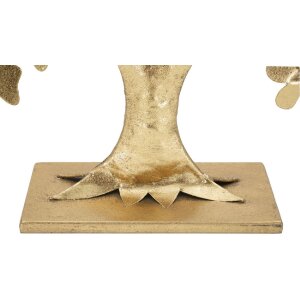 Mauro Ferretti украшение дерево жизни с бабочками 31x8x30 см золотой цвет