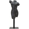 Mauro Ferretti Skulptur Museum Woman 19x17x50 cm schwarz