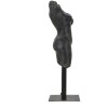 Mauro Ferretti Skulptur Museum Woman 19x17x50 cm schwarz
