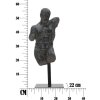 Mauro Ferretti Skulptur Museum Man 26x22x57,5 cm schwarz