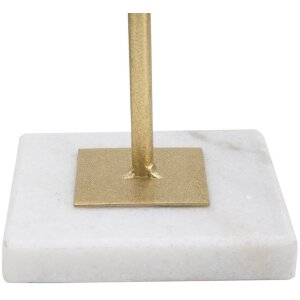 Mauro Ferretti скульптура Куб 16x18x41,5 см золотисто-белый