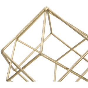 Mauro Ferretti скульптура Куб 16x18x41,5 см золотисто-белый