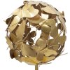 Mauro Ferretti Skulptur Butterfly Ø 19,5x40,5 cm gold