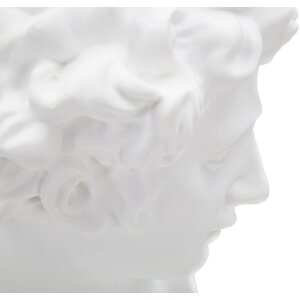 Mauro Ferretti Skulptur Roman Young 20x17,5x30 cm weiß