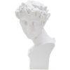 Mauro Ferretti Skulptur Roman Young 20x17,5x30 cm weiß