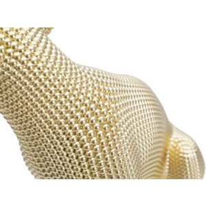 Mauro Ferretti Skulptur Leopard 23x15,5x29 cm gold