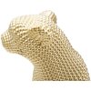 Mauro Ferretti Skulptur Leopard 23x15,5x29 cm gold