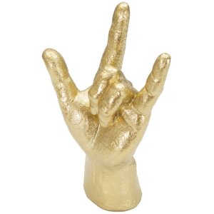 Скульптура руки Mauro Ferretti Да Рука 14,5x7x23 см золото