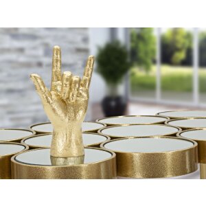 Скульптура руки Mauro Ferretti Да Рука 14,5x7x23 см золото
