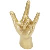 Скульптура руки Mauro Ferretti Да Рука 14,5x7x23 см золото