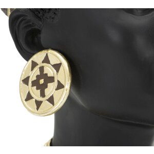 Mauro Ferretti Бюст Massai Woman Cup 21,5x27,5x45 см черный