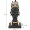 Mauro Ferretti Бюст Massai Woman Cup 21,5x27,5x45 см черный