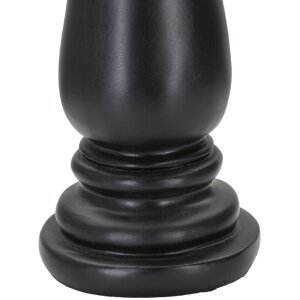 Mauro Ferretti Schachfigur Alfiere Ø 12,5x38,5 cm schwarz gold Dekoration