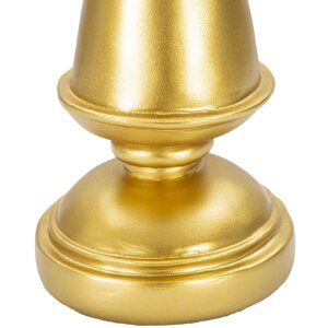 Mauro Ferretti Schachfigur König Ø 11x32,5 cm gold schwarz Dekoration