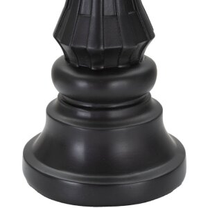 Mauro Ferretti Schachfigur König Ø 13x40,5 cm schwarz gold Dekoration