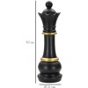 Шахматная фигура Mauro Ferretti Шашки Ø15x50 см черное золото