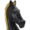 Mauro Ferretti Schachfigur Pferd Ø18,5x50 cm schwarz gold