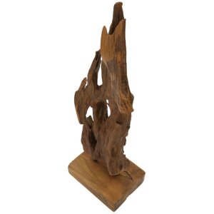 Mauro Ferretti Akar скульптура тик коричневый 18x13x55 см