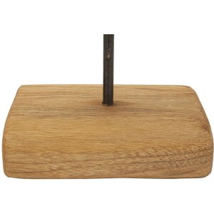 Mauro Ferretti Skulptur Dorat aus Teakholz 28x10x38 cm braun