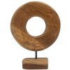 Mauro Ferretti Skulptur Dorat aus Teakholz 20x10x28 cm braun