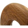 Mauro Ferretti Skulptur Dorat aus Teakholz 20x10x28 cm braun