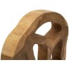 Mauro Ferretti скульптура Lubang из тика 18x10x27 см коричневый