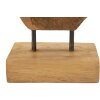 Mauro Ferretti скульптура Lubang из тика 18x10x27 см коричневый